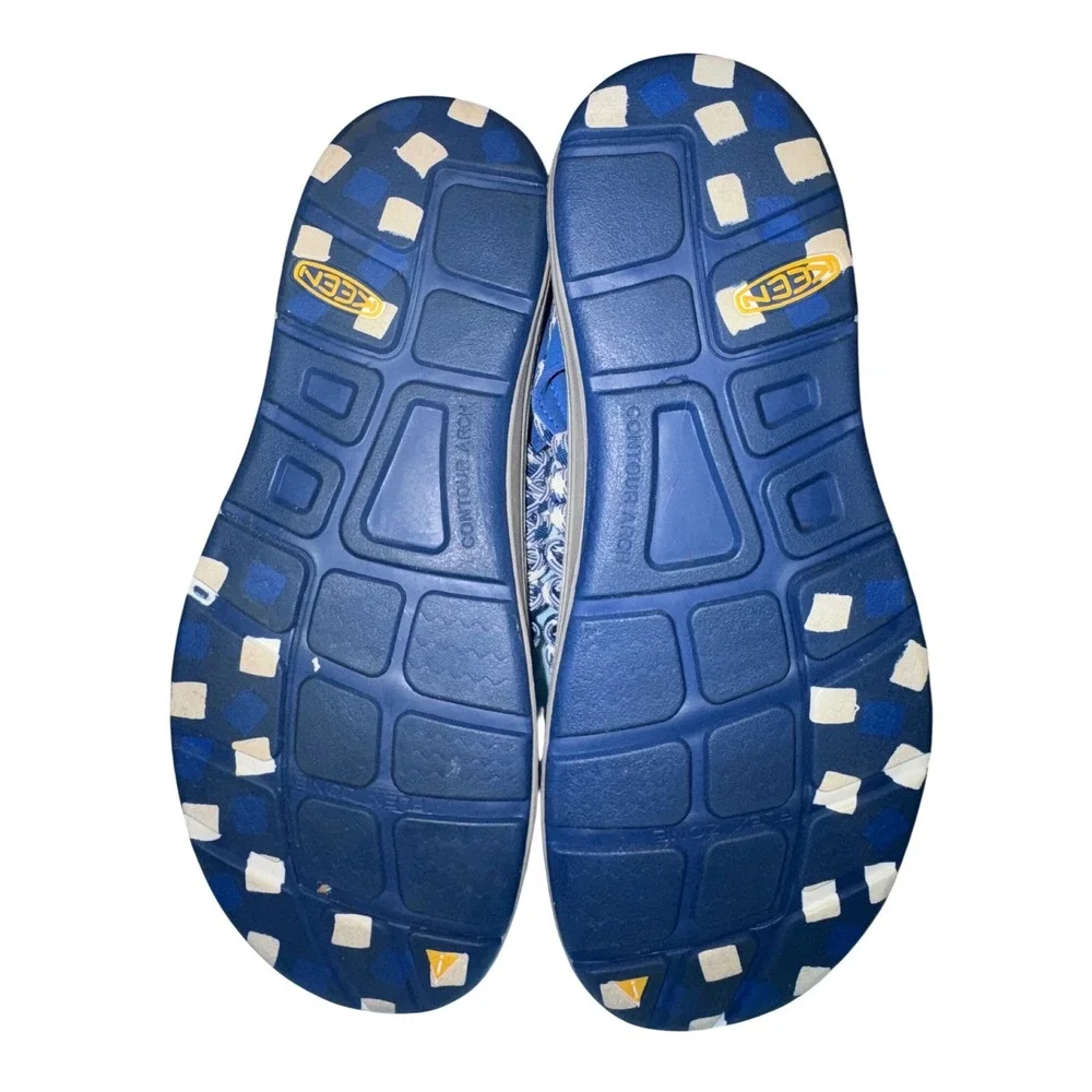 KEEN Men's Blue Woven Sandal - Comfortable Outdoor Slip-On
